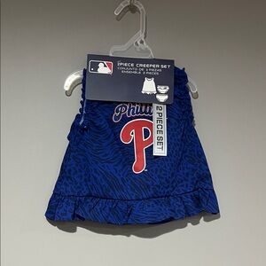 MLB Blue and Red Kids Matching Set